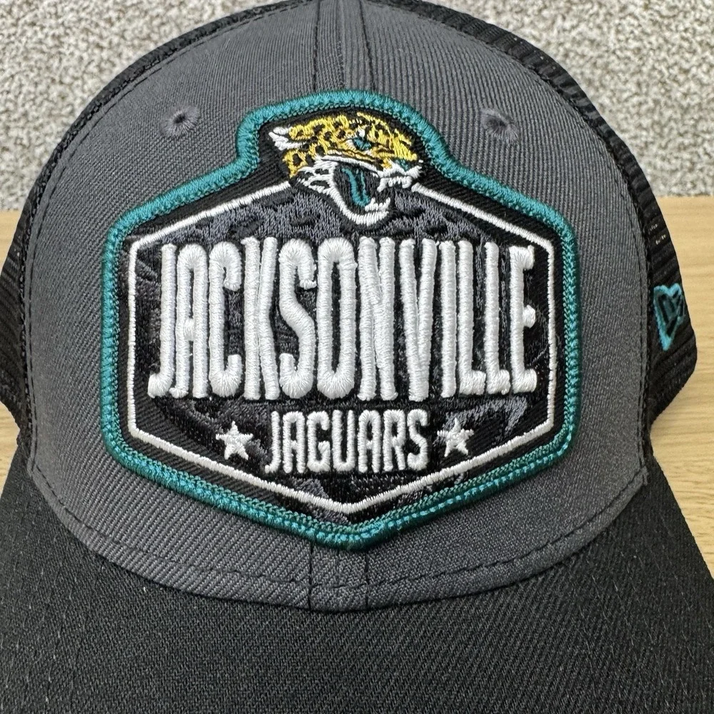 Jacksonville Jaguars Hat Cap Snap Back Mesh Back New Era 9Forty‎ NFL Football